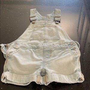 Baby Gap 4t girls overall shorts